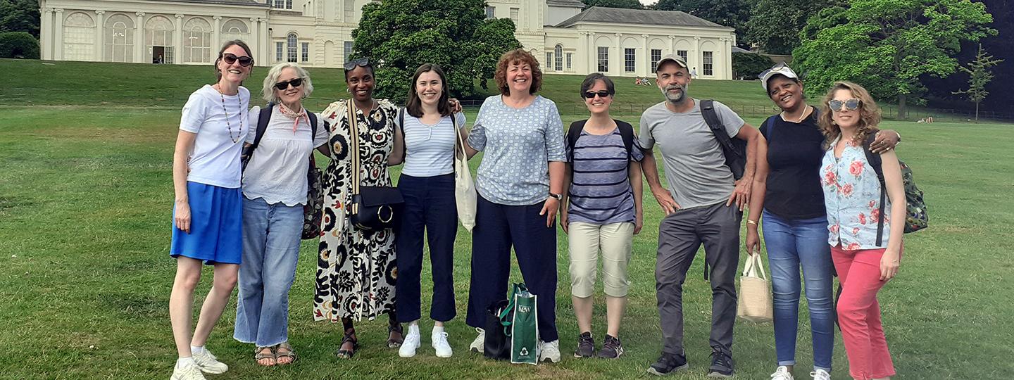 Healthwatch staff on a team-building visit to Kenwood House